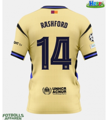 Barcelona Marcus Rashford #14 Bortatröja 2025-26 Kortärmad
